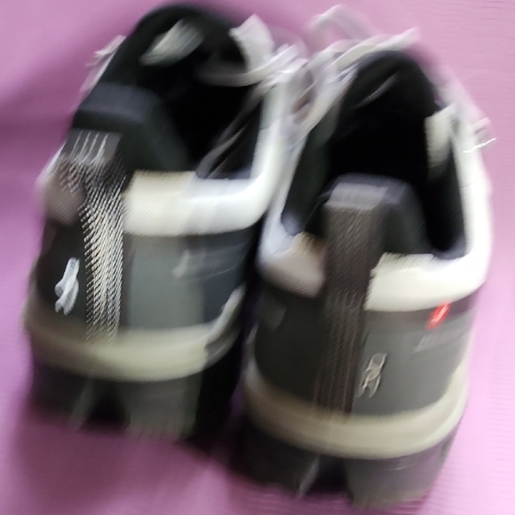 On Running Men's Shoes in White and Black - Picture 9 of 10